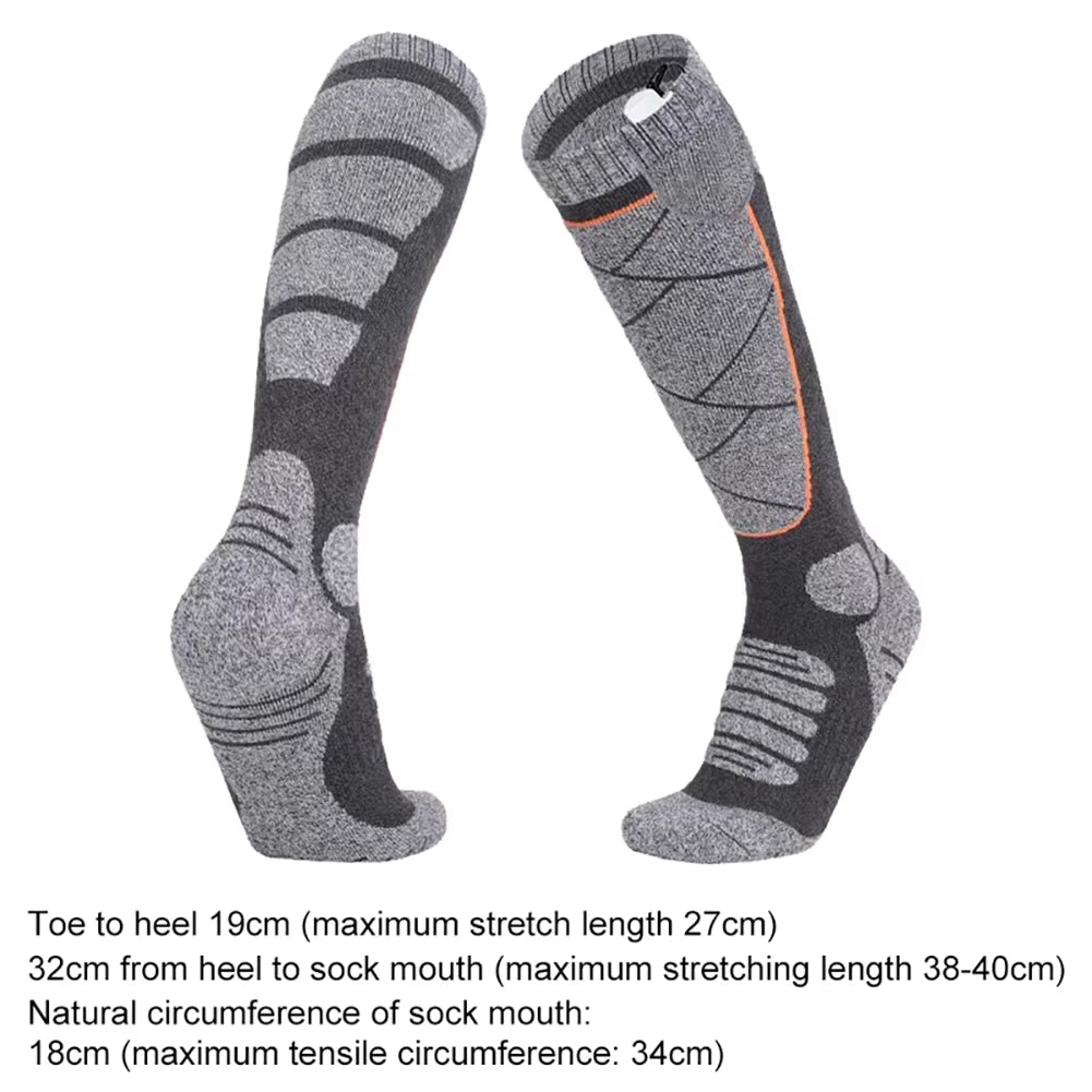 Stay Warm and Cozy with Our Electric Heated Socks - 3 Adjustable Modes for Ultimate Comfort in Winter Adventures!