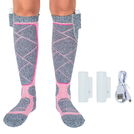 Stay Warm and Cozy with Our Electric Heated Socks - 3 Adjustable Modes for Ultimate Comfort in Winter Adventures!